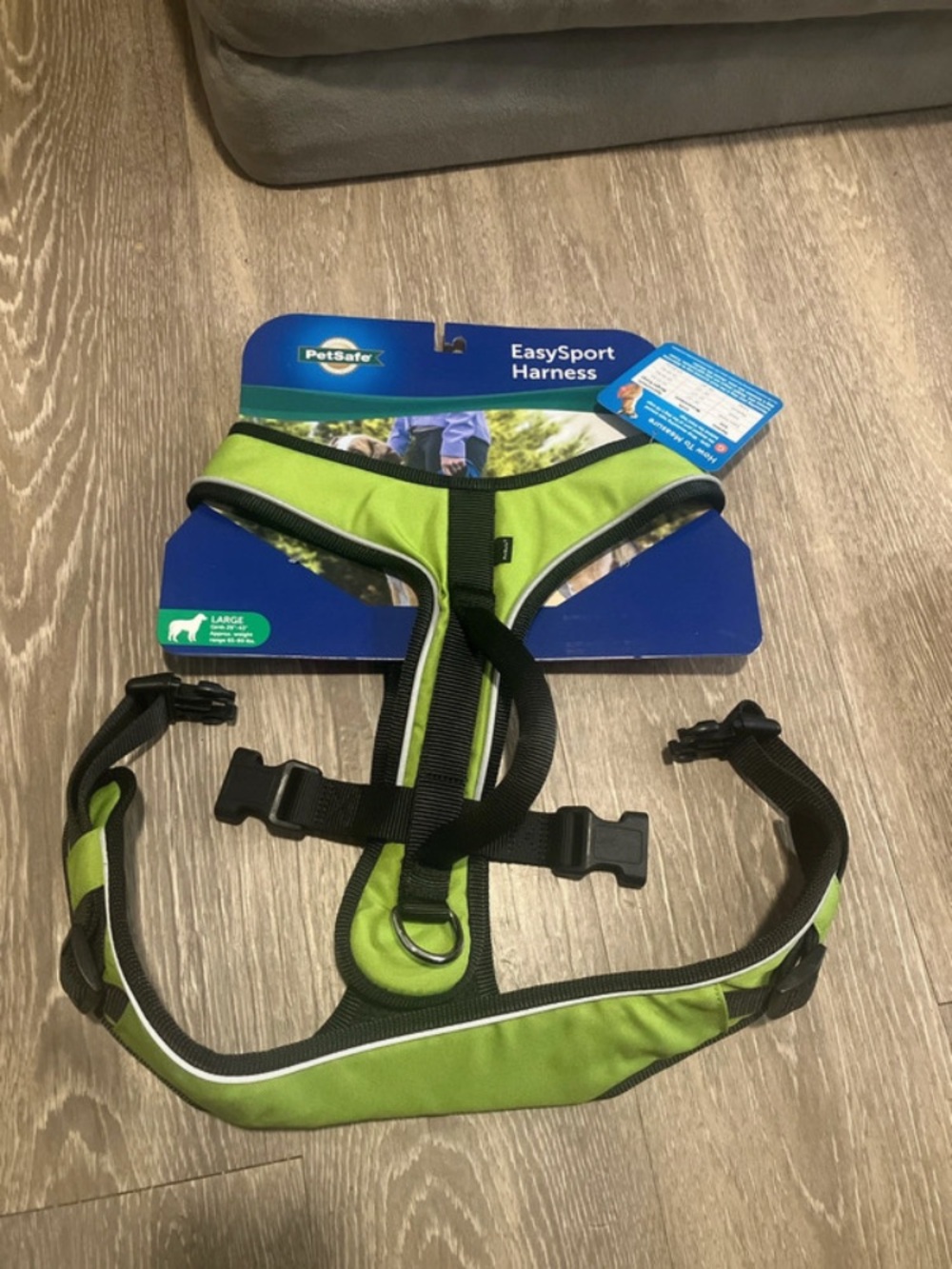 PetSafe EasySport Reflective Lime Green Dog Harness